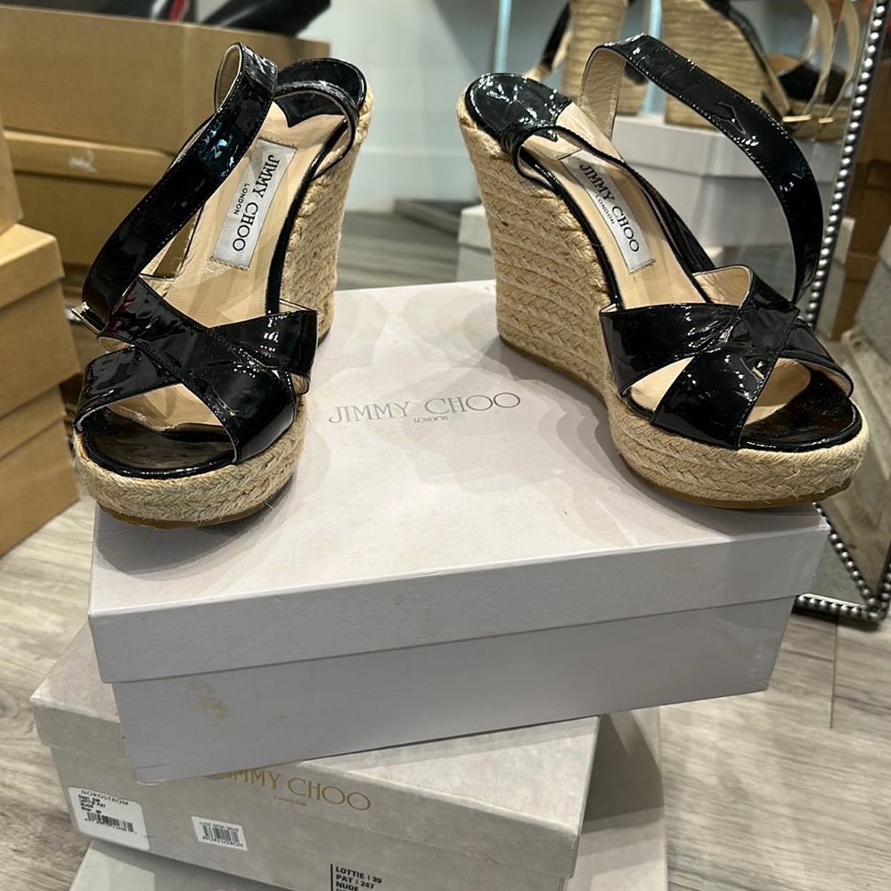 Jimmy Choo Espardille Wedges
